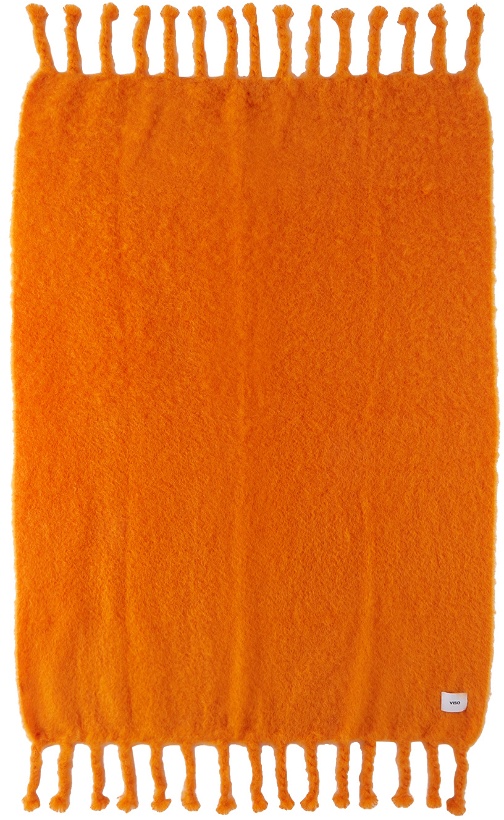Photo: Viso Project Orange Mohair V145O Blanket