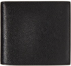 Thom Browne Black Leather Billfold Wallet