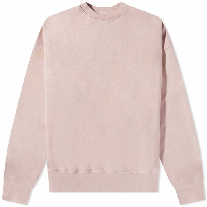 Photo: Colorful Standard Organic Oversized Crew Sweat in Faded Pink