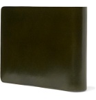 Il Bussetto - Polished-Leather Billfold Wallet - Green