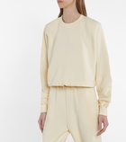 The Frankie Shop - Drawstring cotton terry sweatshirt