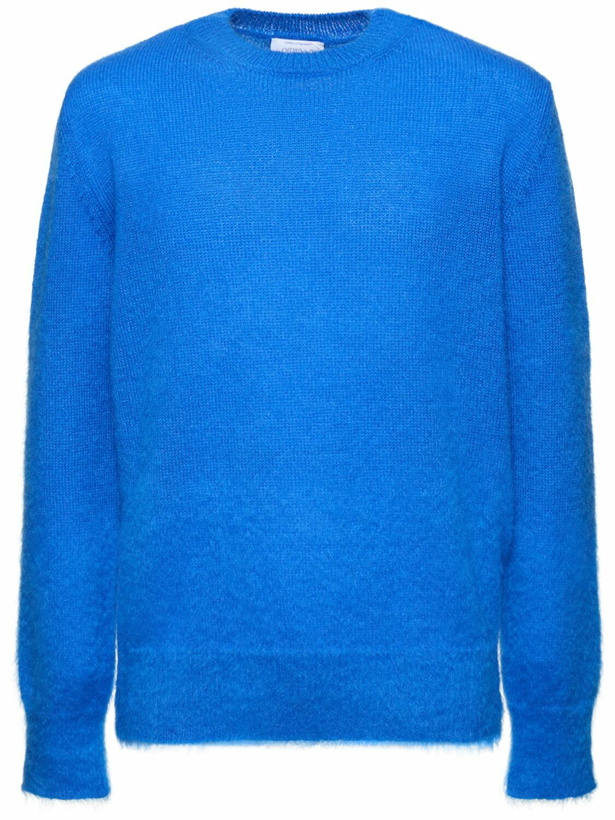 Photo: OFF-WHITE Arrow Mohair Blend Knit Sweater