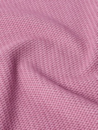 PIACENZA 1733 - Waffle-Knit Cotton T-Shirt - Pink