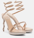 Rene Caovilla Margot embellished platform sandals