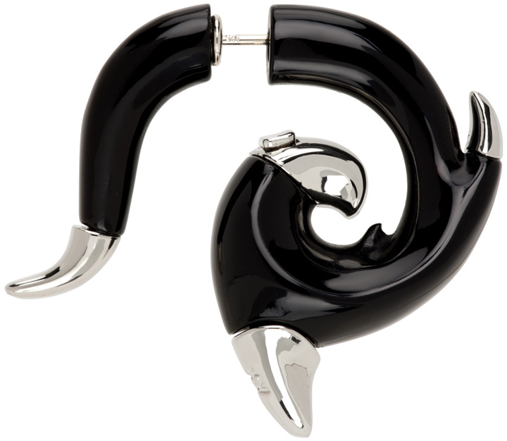 Photo: Dsquared2 Black Flames Earring