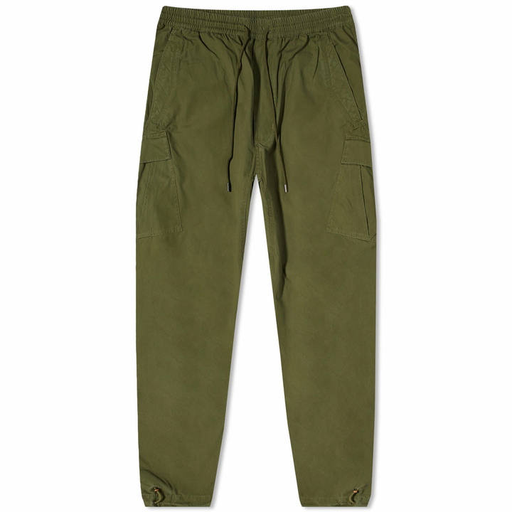 Photo: Maharishi Men's Cargo Track Pant in Olive