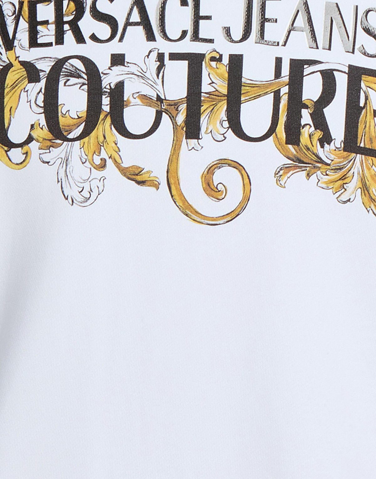 Versace Jeans Couture Mens Sweatshirt in White