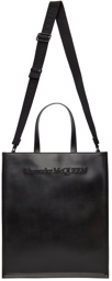 Alexander McQueen Black North South Tote