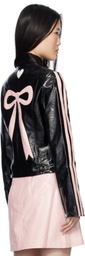 Sandy Liang Black Kino Jacket