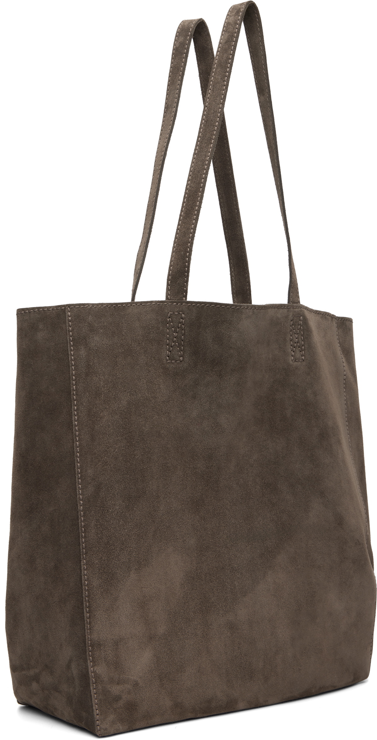 Nothing Written Brown Cou Suede Shopper Tote