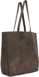 Nothing Written Brown Cou Suede Shopper Tote