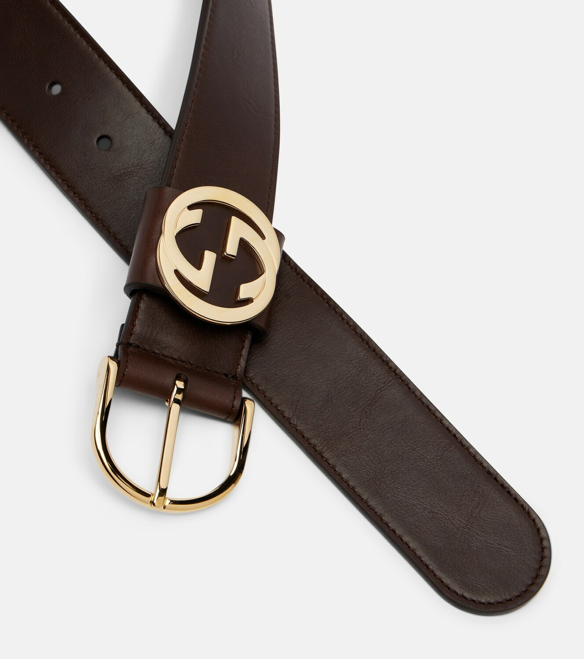 Gucci Interlocking G leather belt