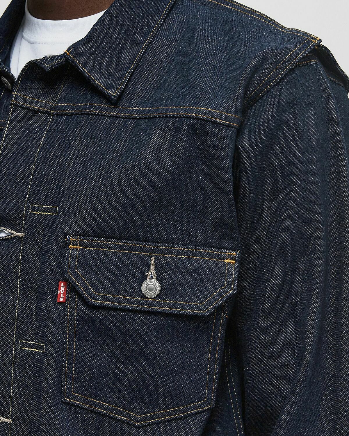 Levis X UNDERCOVER PINNACLE TRUCKER Blue Mens Denim Jacket Levis