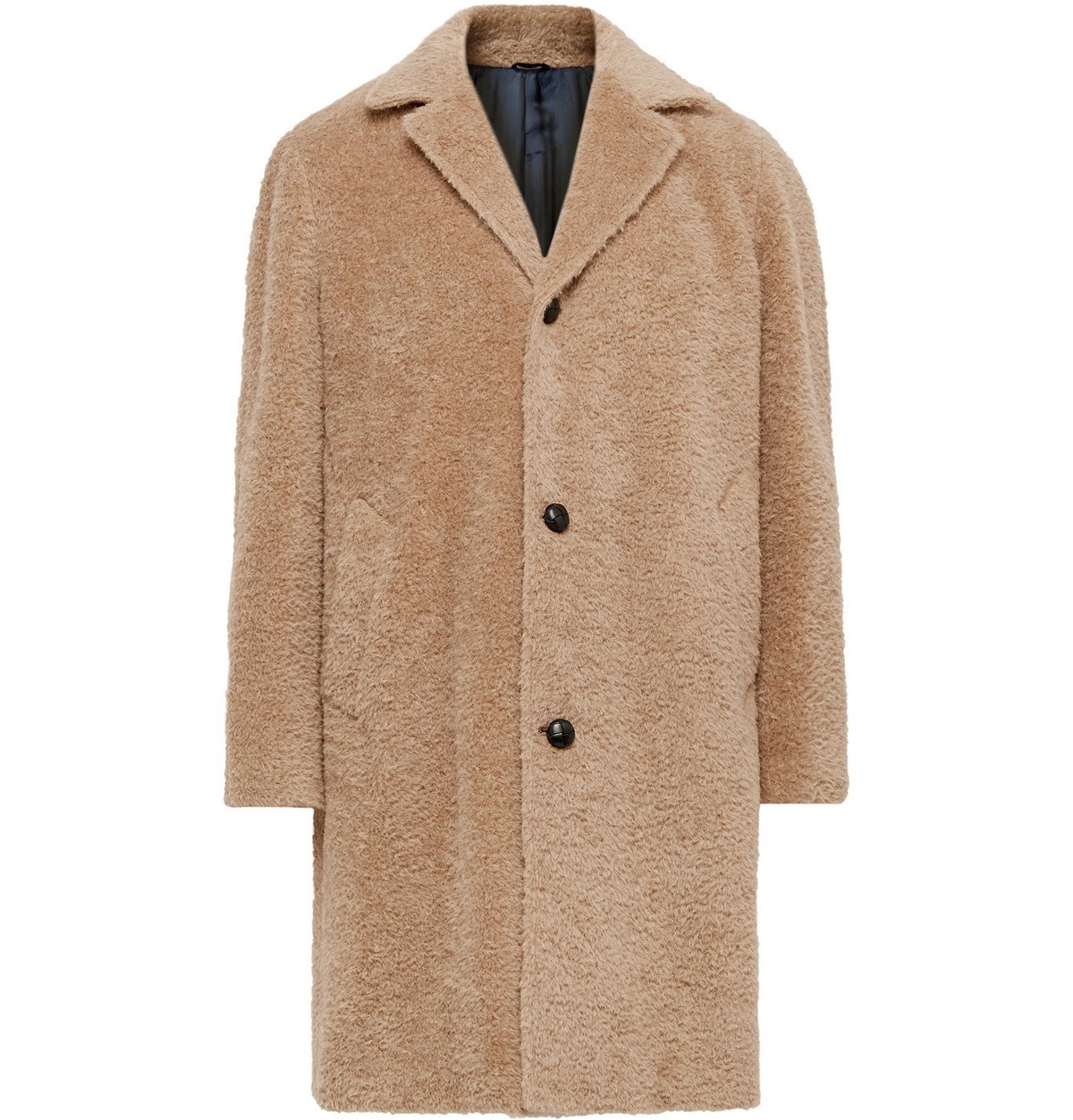 MP Massimo Piombo - Cotton, Alpaca and Mohair-Blend Overcoat