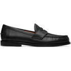Polo Ralph Lauren Black Alston Leather Penny Loafers