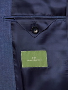 Sid Mashburn - Kincaid No 2 Wool and Linen-Blend Suit Jacket - Blue