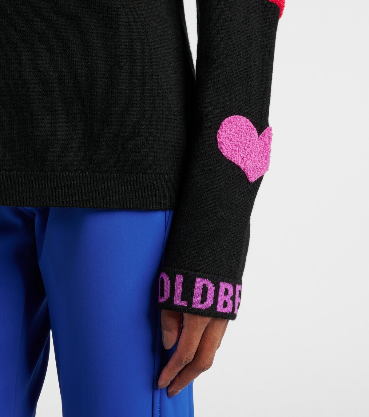 Goldbergh Bacio embellished turtleneck sweater