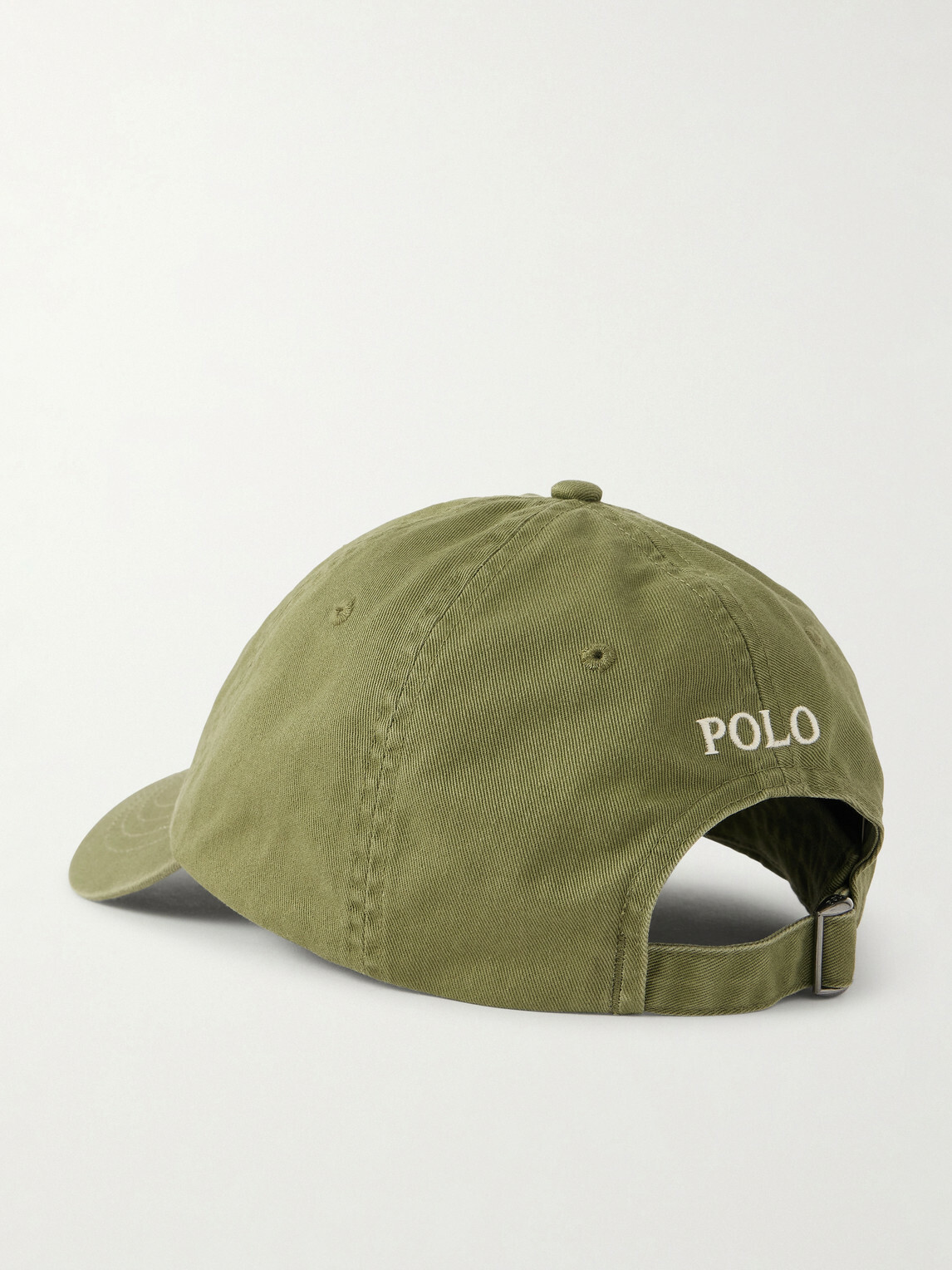 Polo Ralph Lauren - Logo-Embroidered Cotton-Twill Baseball Cap