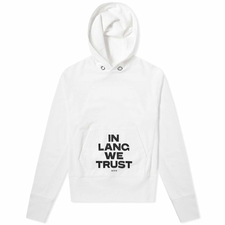 Photo: Helmut Lang In Lang We Trust Hoody