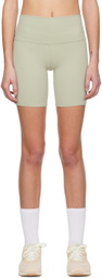 Alo Green High-Waist Biker Shorts