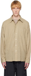 HOPE Beige Wide Fit Room Shirt
