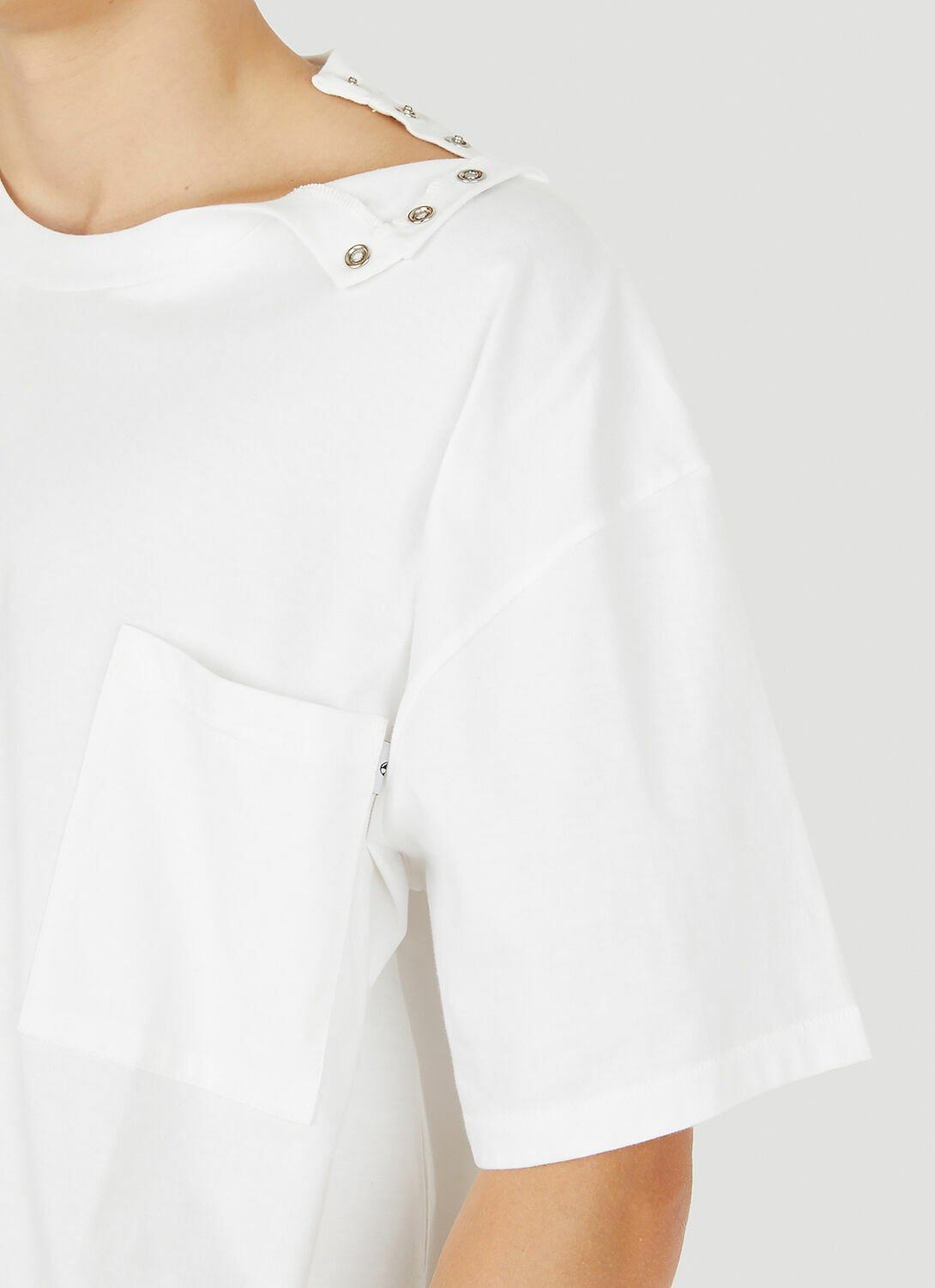 The Salvages Snap-Stud T-Shirt
