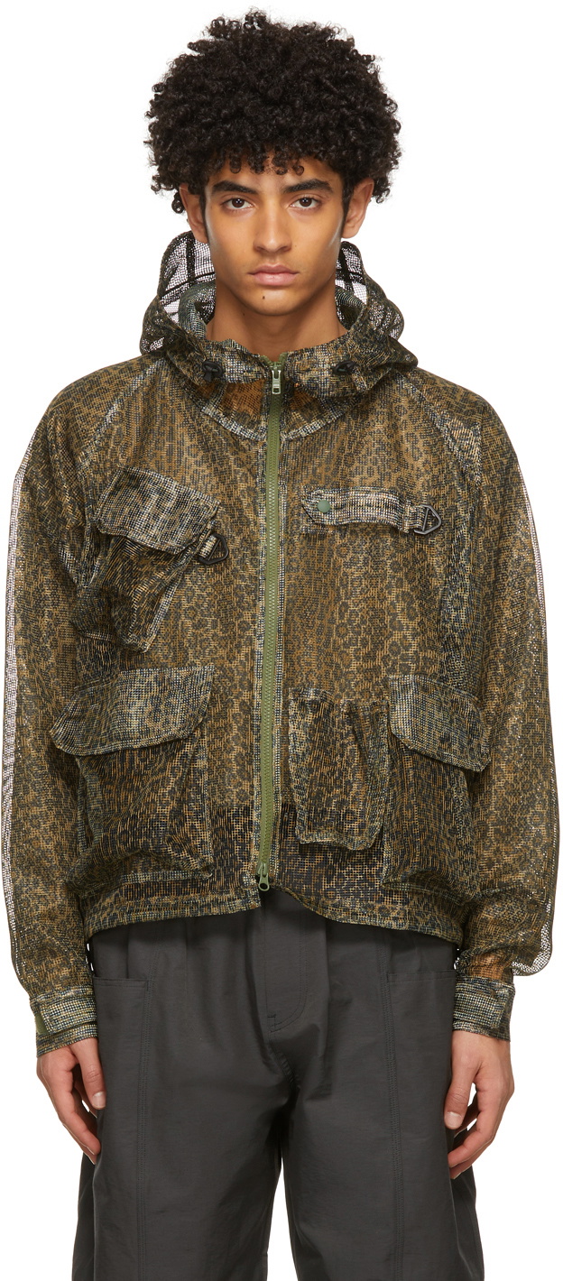 South2 West8 Tan & Black Leopard Bush Trek Jacket South2 West8