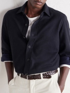 Rubinacci - Blanket Cashmere-Blend Jersey Shirt - Blue