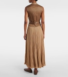 Ralph Lauren Collection Holland linen tweed vest