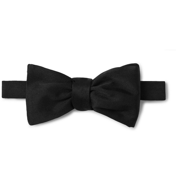 Photo: Givenchy - Pre-Tied Silk Bow Tie - Black