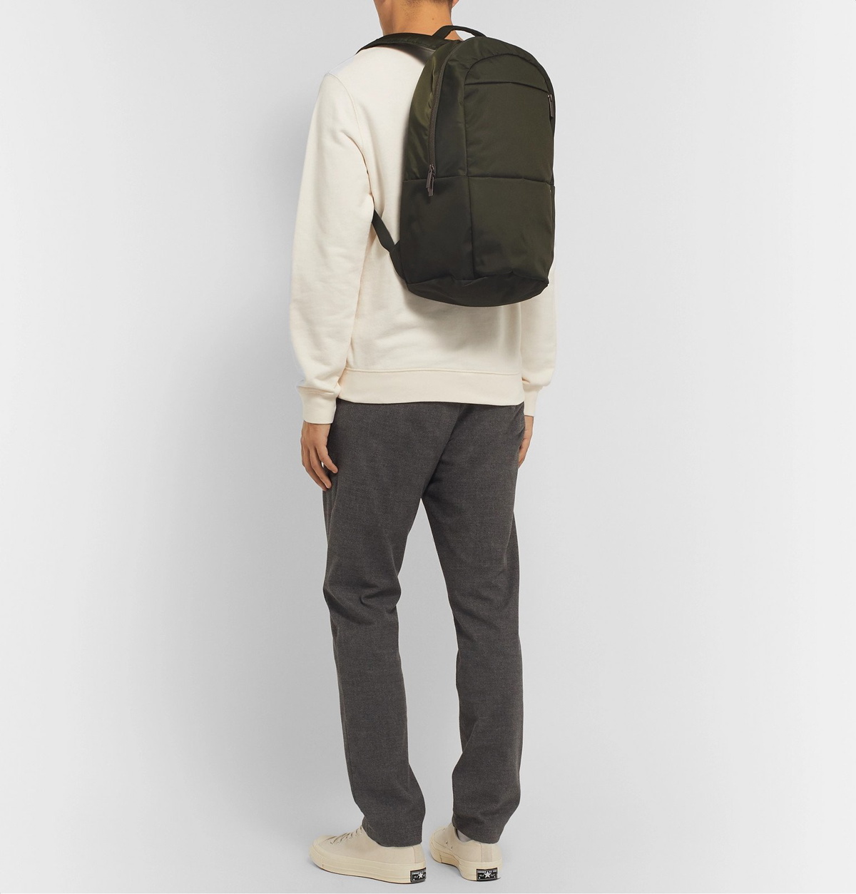 NN07 - Nylon Backpack - Green NN07