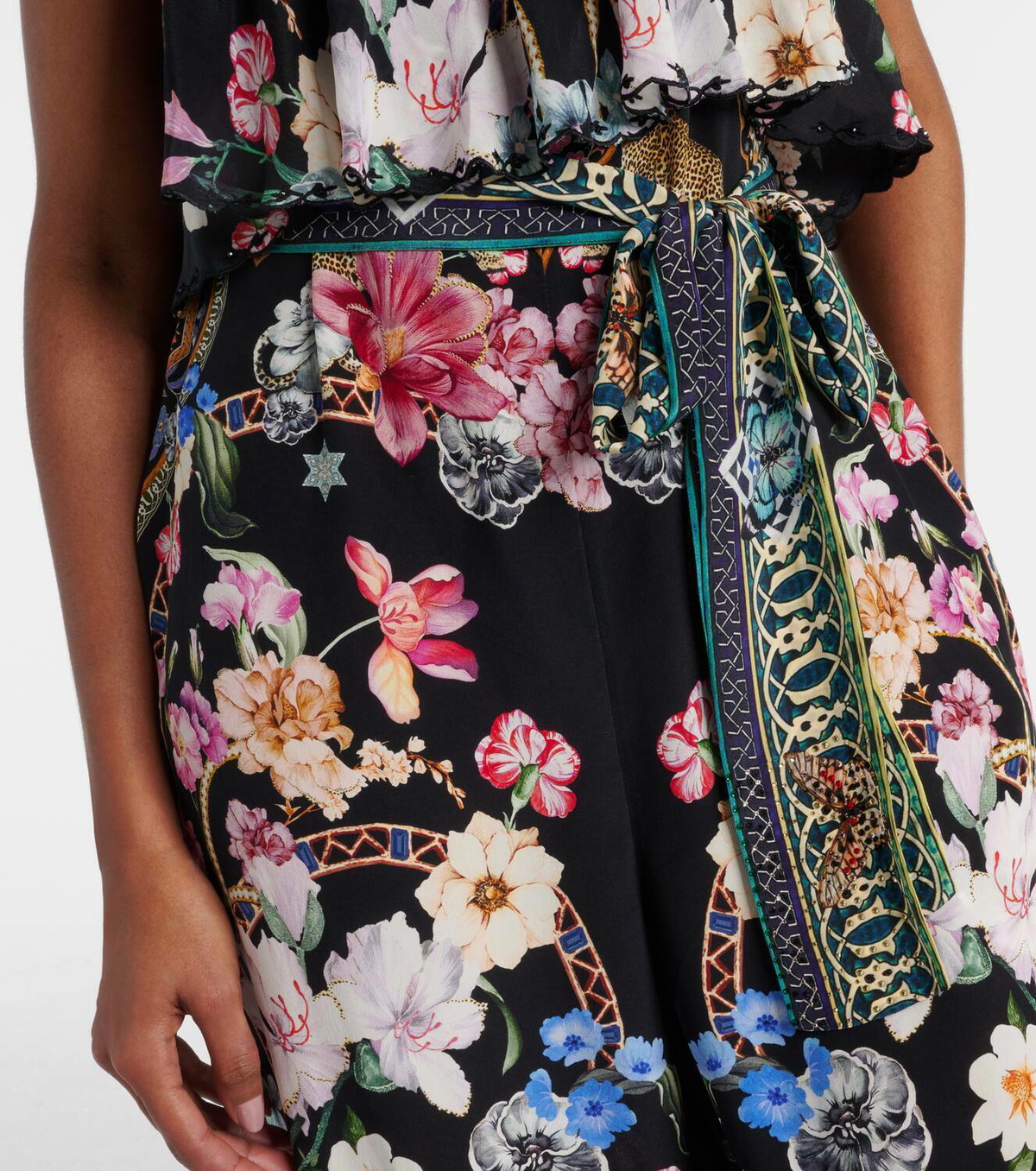 Camilla Midnight in Monserrate printed jumpsuit