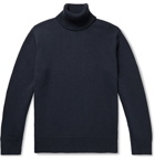 Universal Works - Knitted Rollneck Sweater - Blue