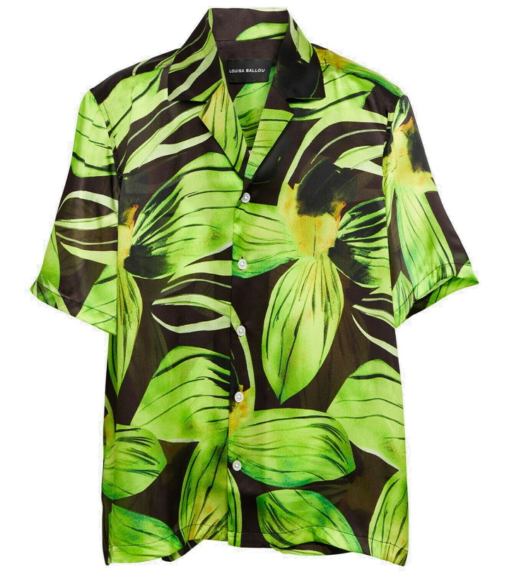 Photo: Louisa Ballou - Weekend printed silk shirt