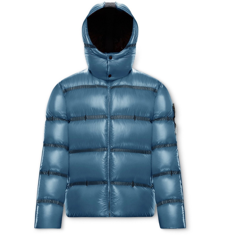 Photo: Moncler Genius - 5 Moncler Craig Green Ramis Quilted Shell Hooded Down Jacket - Blue