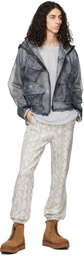 South2 West8 Grey Skull Target Lounge Pants