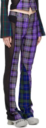 Rave Review Purple Lush Trousers