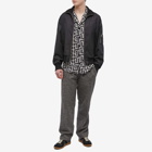 Balmain Men's Monogram Vacation Shirt in Ivory/Black