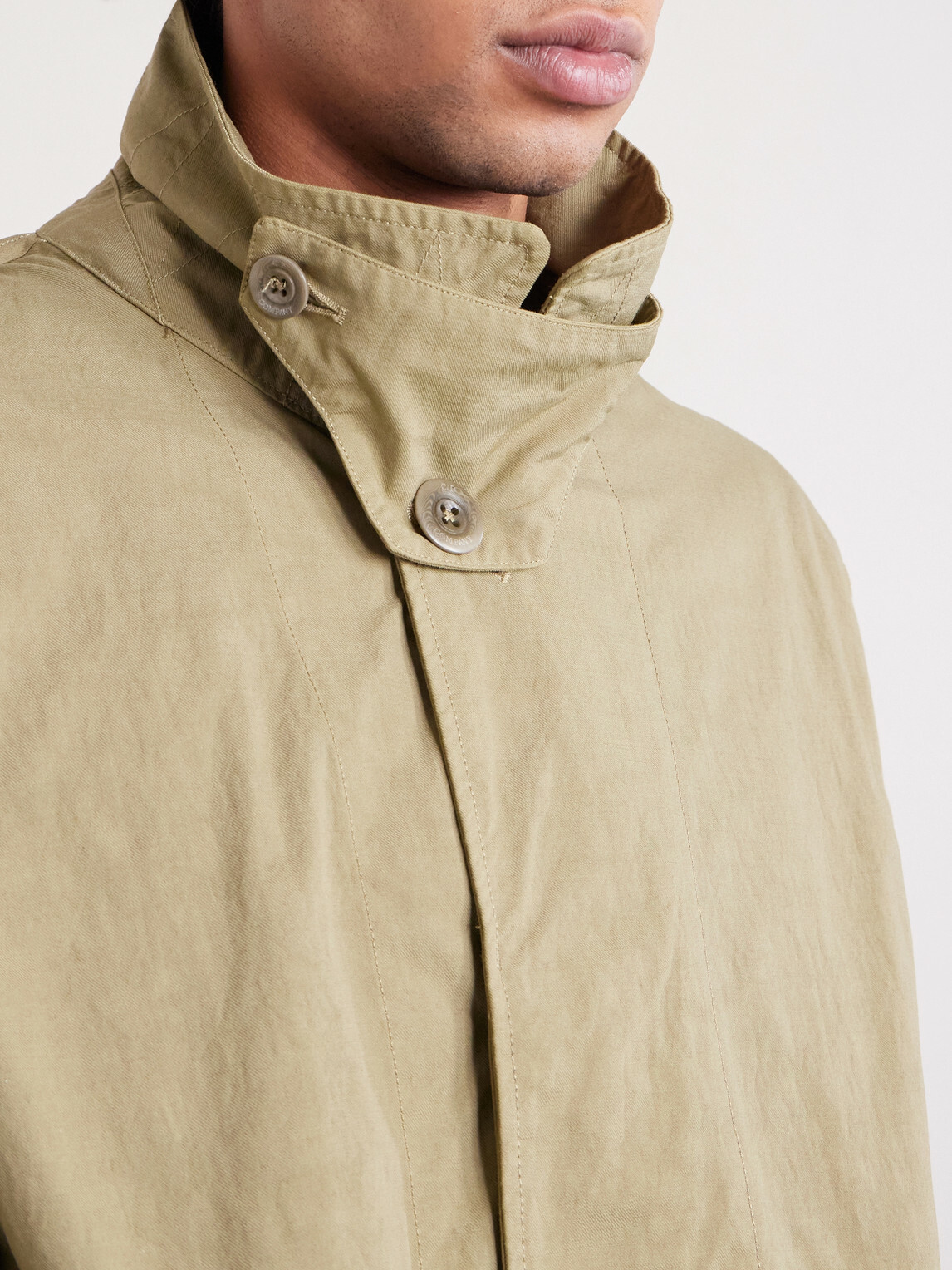 C.P. Company - Fishtail Twill Parka - Green