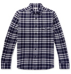 Alex Mill - Checked Cotton-Flannel Shirt - Navy