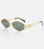 Celine Eyewear Triomphe oval sunglasses