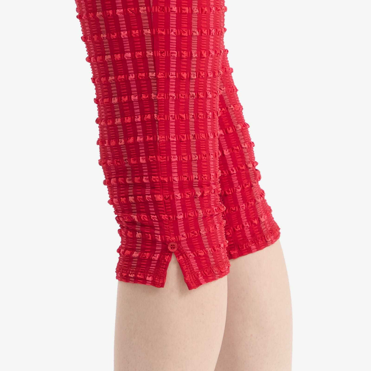 Peachy Den Women's Cindy Capris in Lipstick