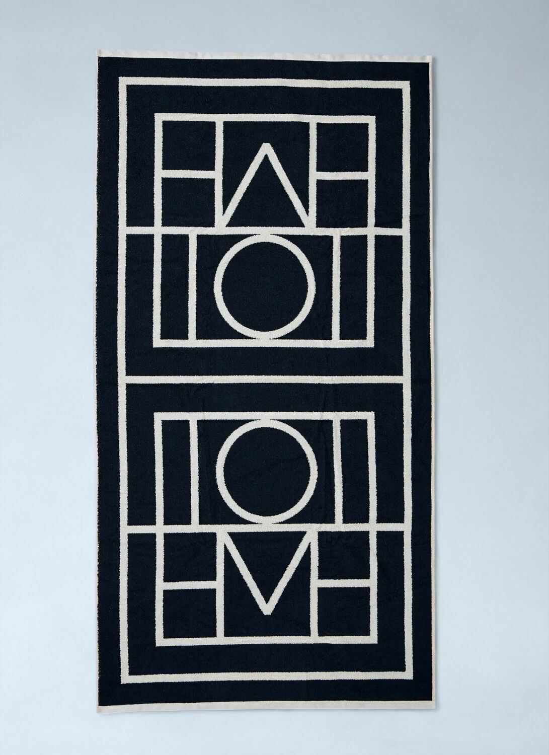 TOTEME Monogram Beach Towel