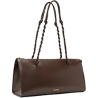 Jil Sander Brown Tangle Tent Bag