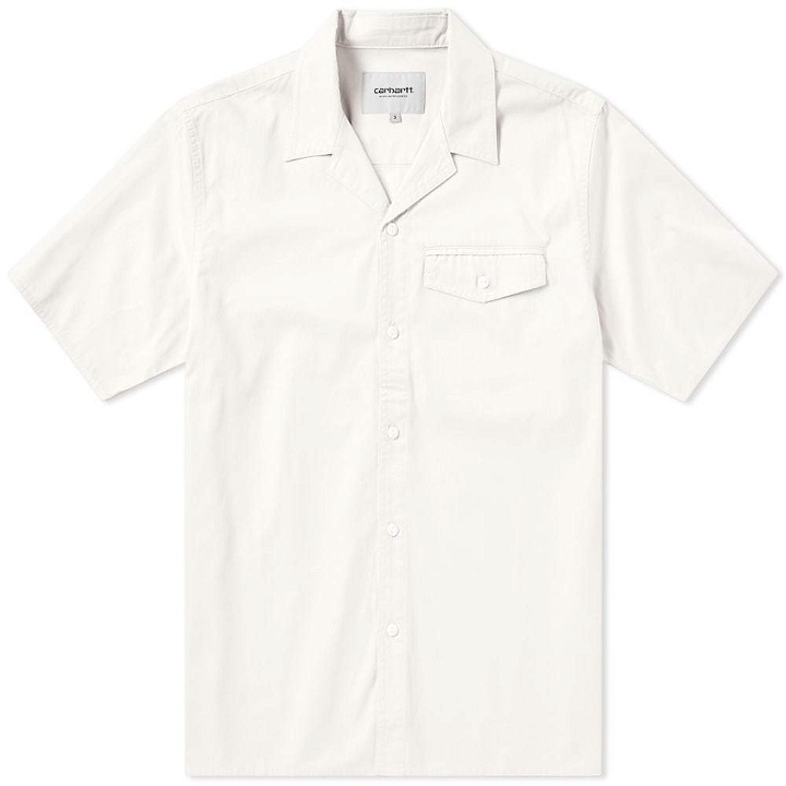 Photo: Carhartt Short Sleeve Clover Shirt Neutrals
