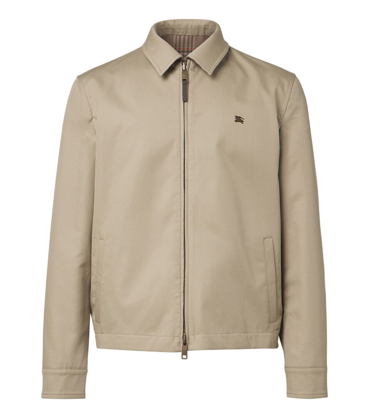 Photo: Burberry Reversible cotton gabardine blouson ajcket