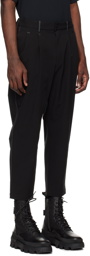 and wander Black Tapered Trousers