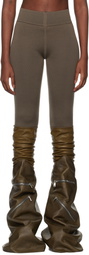 Rick Owens Gray Porterville Leggings