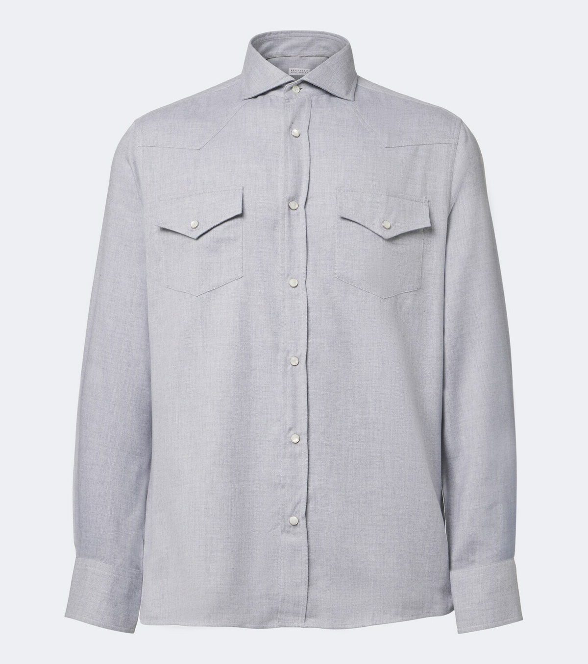 Brunello Cucinelli Cotton-blend shirt