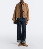 'S Max Mara Embellished cotton-blend jersey T-shirt